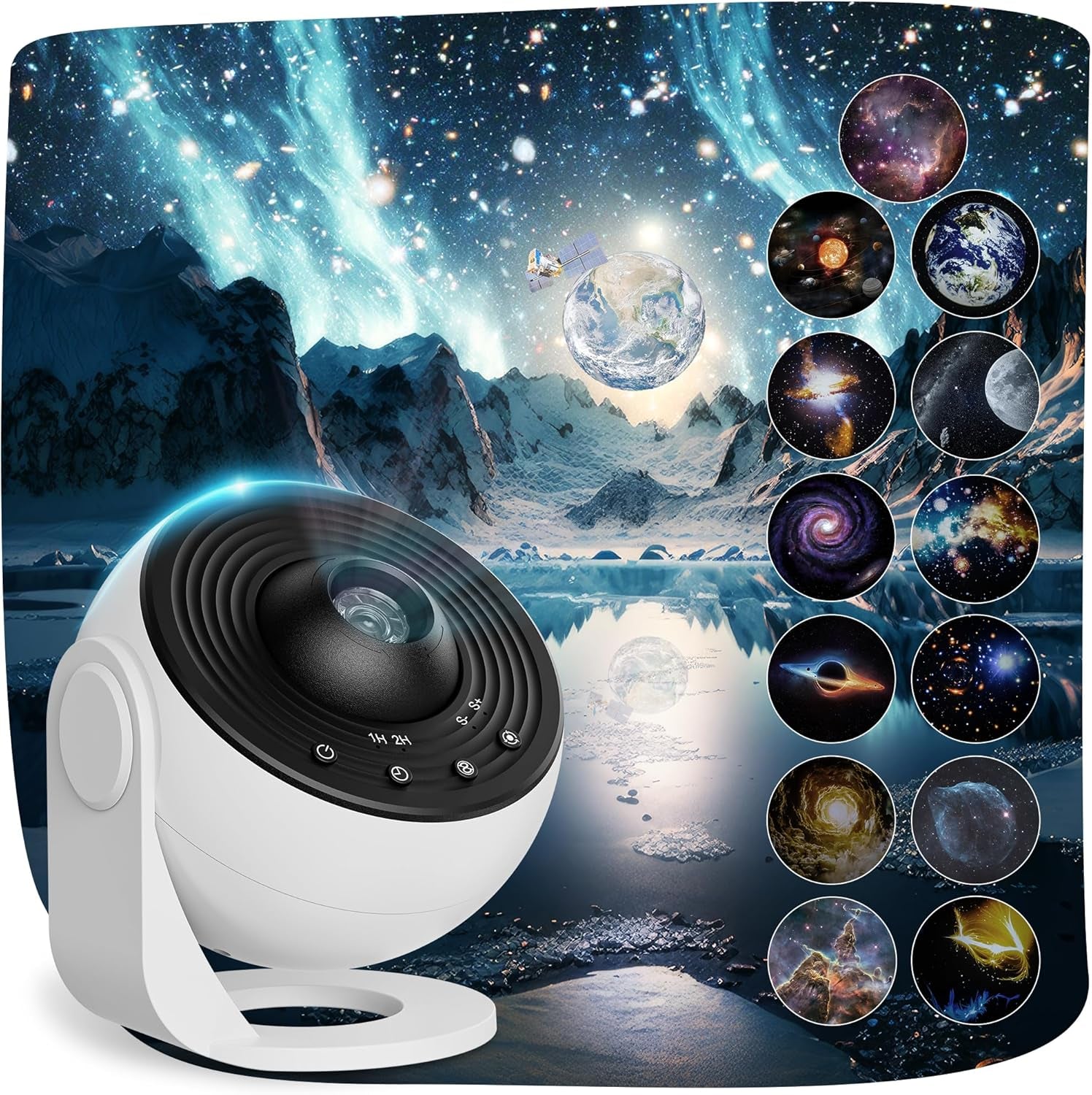 Galaxy Star Projector Lamp