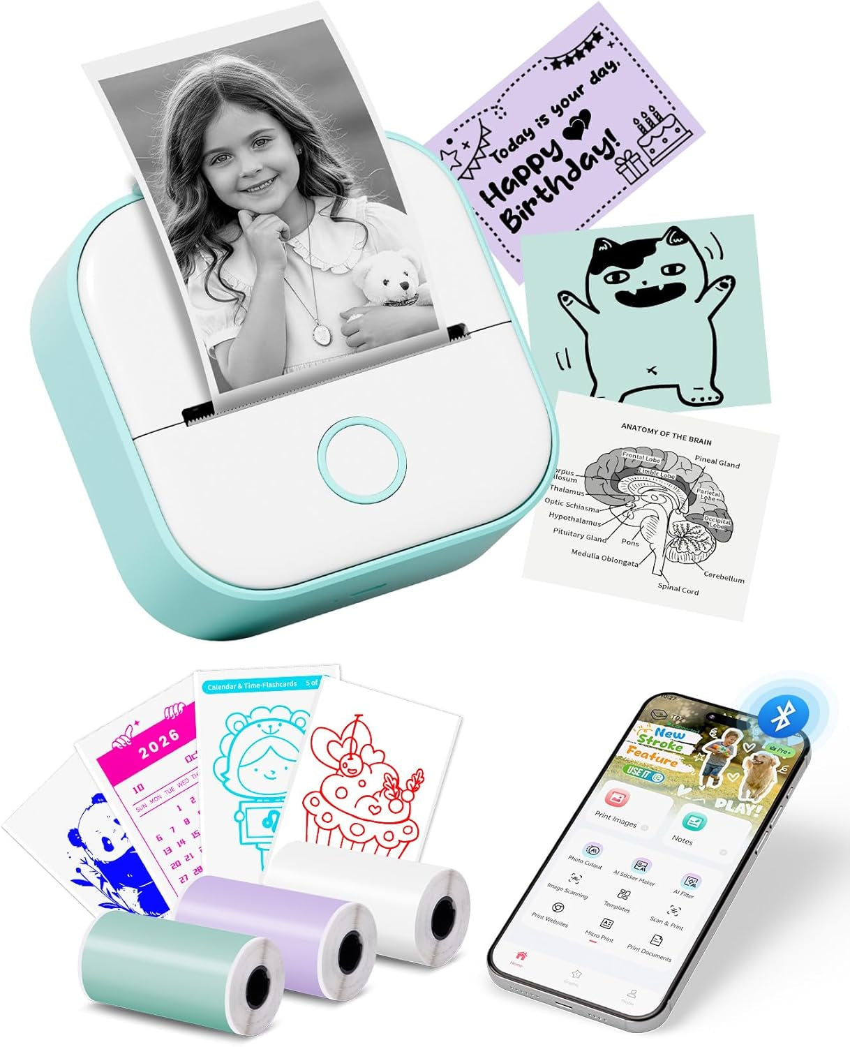 Portable Sticker Printer
