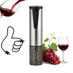 One Electric Bottle Opener, Type-C Interface, Rechargeable Mini Portable Bottle Opener, Durable Stainless Steel Design.