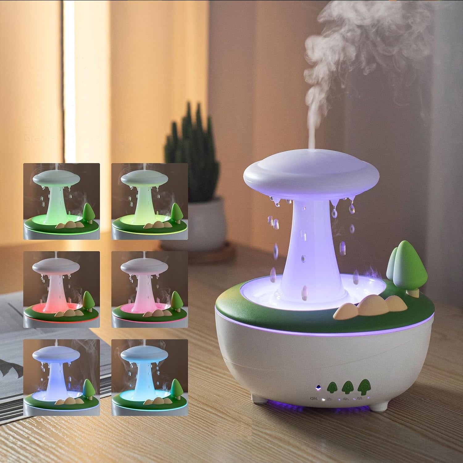 Cloud Rain Humidifier Lamp
