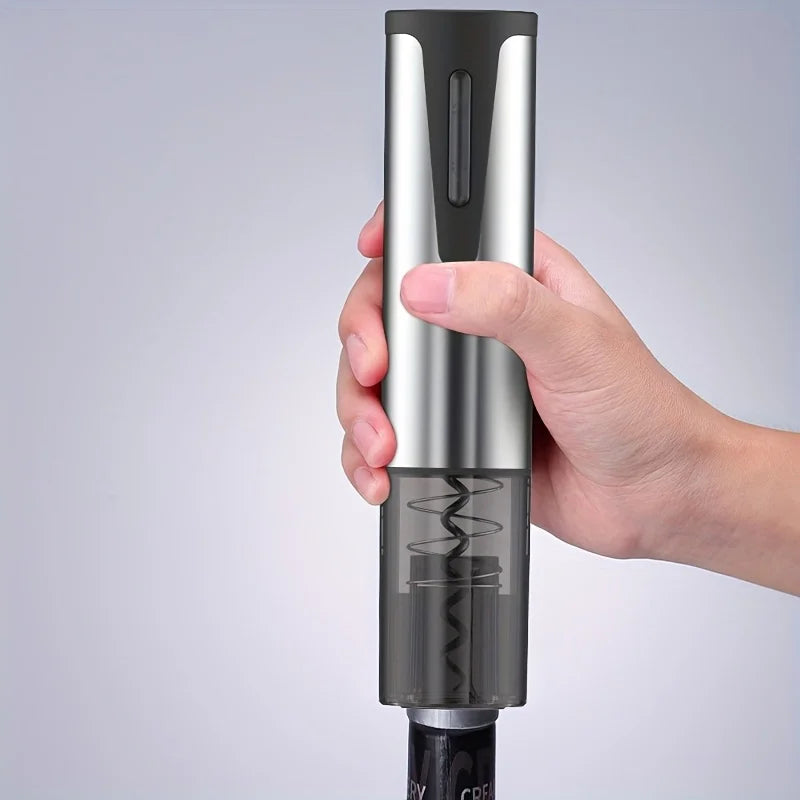 One Electric Bottle Opener, Type-C Interface, Rechargeable Mini Portable Bottle Opener, Durable Stainless Steel Design.