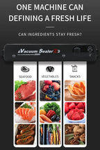 Vacuum Sealer Machine Food Preservation Storage Saver Automatic with Seal Bag