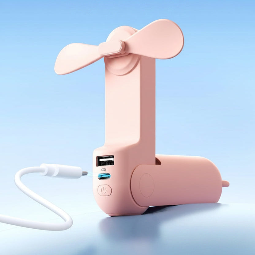 Mini Rechargeable Travel Fan