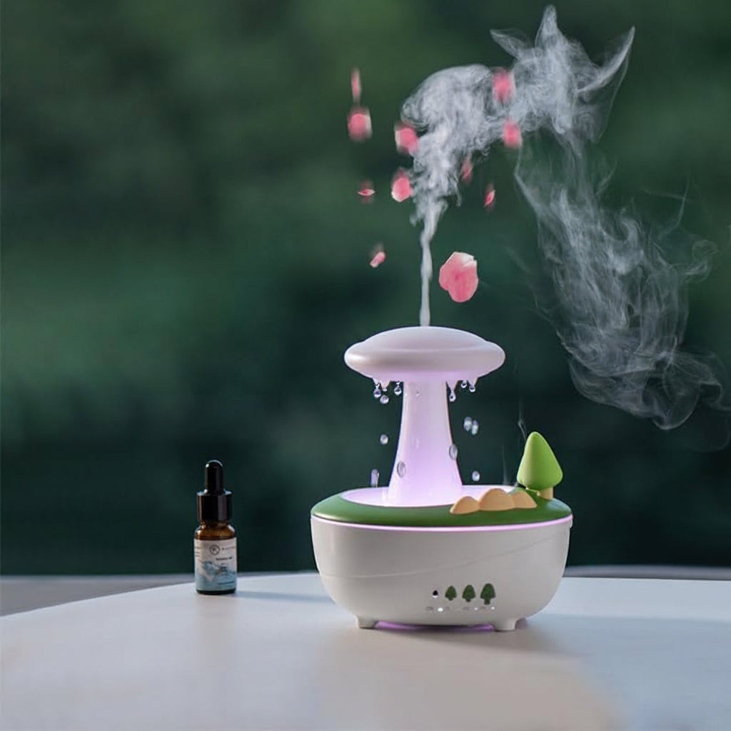 Cloud Rain Humidifier Lamp