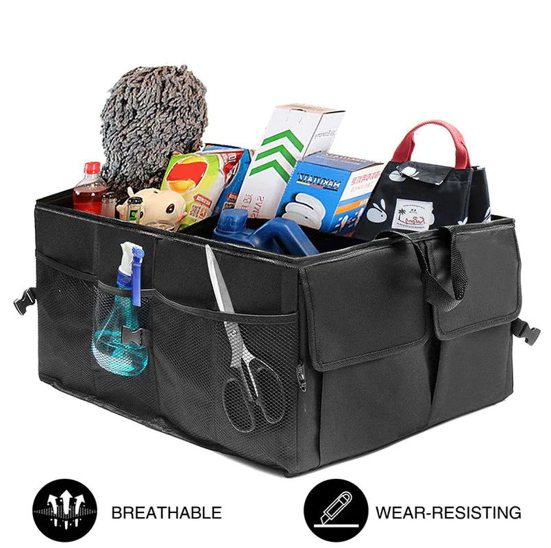40L Folding Car Trunk Organizer Storage Bin for SUV & Truck